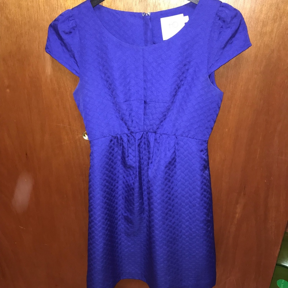 Anthropologie dress in Royal Blue